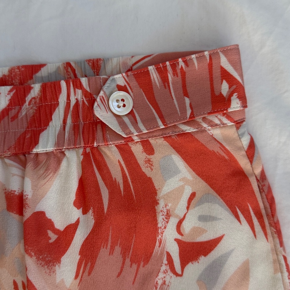 Sezane watercolor mini skirt Sz 6 - Picture 2 of 9